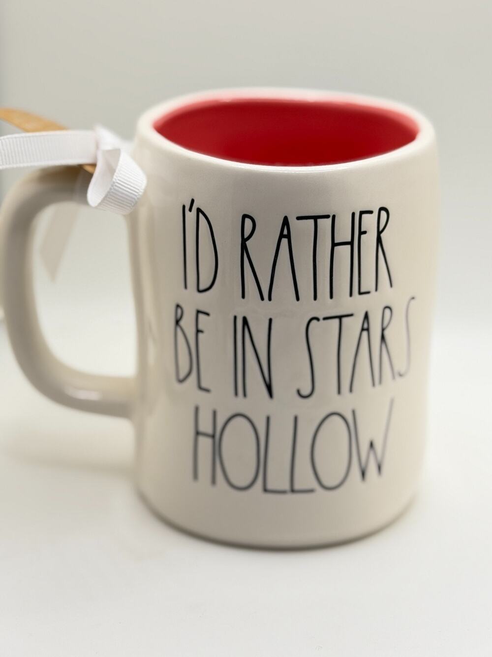 NEW Rae Dunn x GILMORE GIRLS LL “I’d Rather Be in Stars Hollow” Double Sided Mug